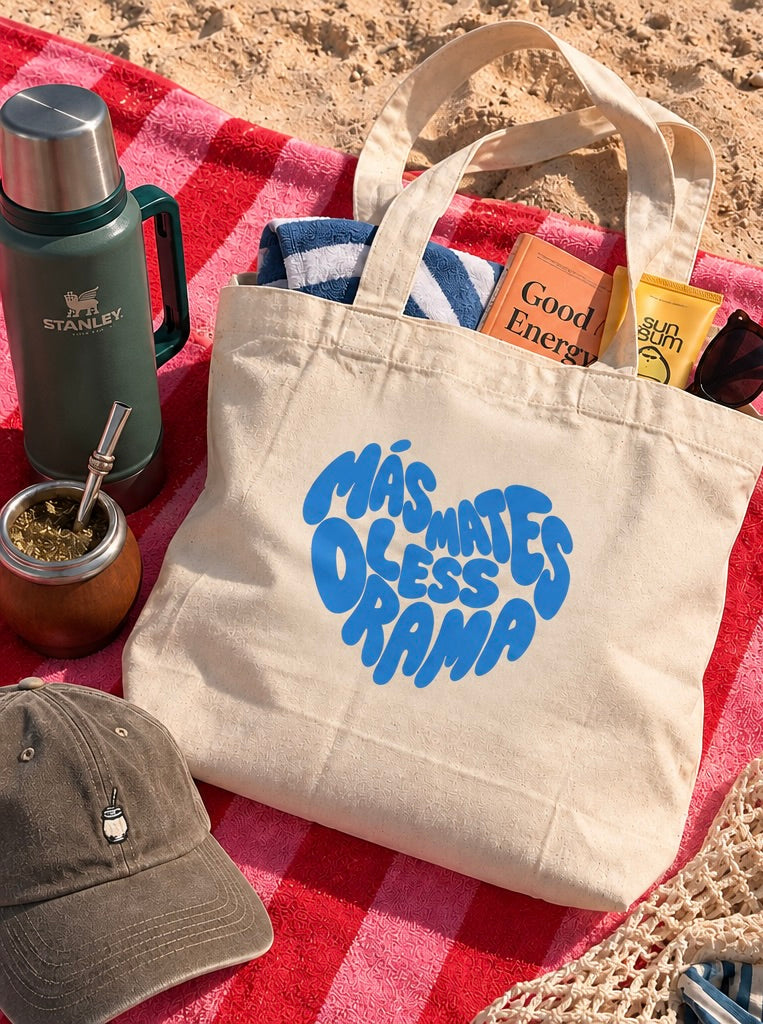 Mas mates less drama- Tote Bag