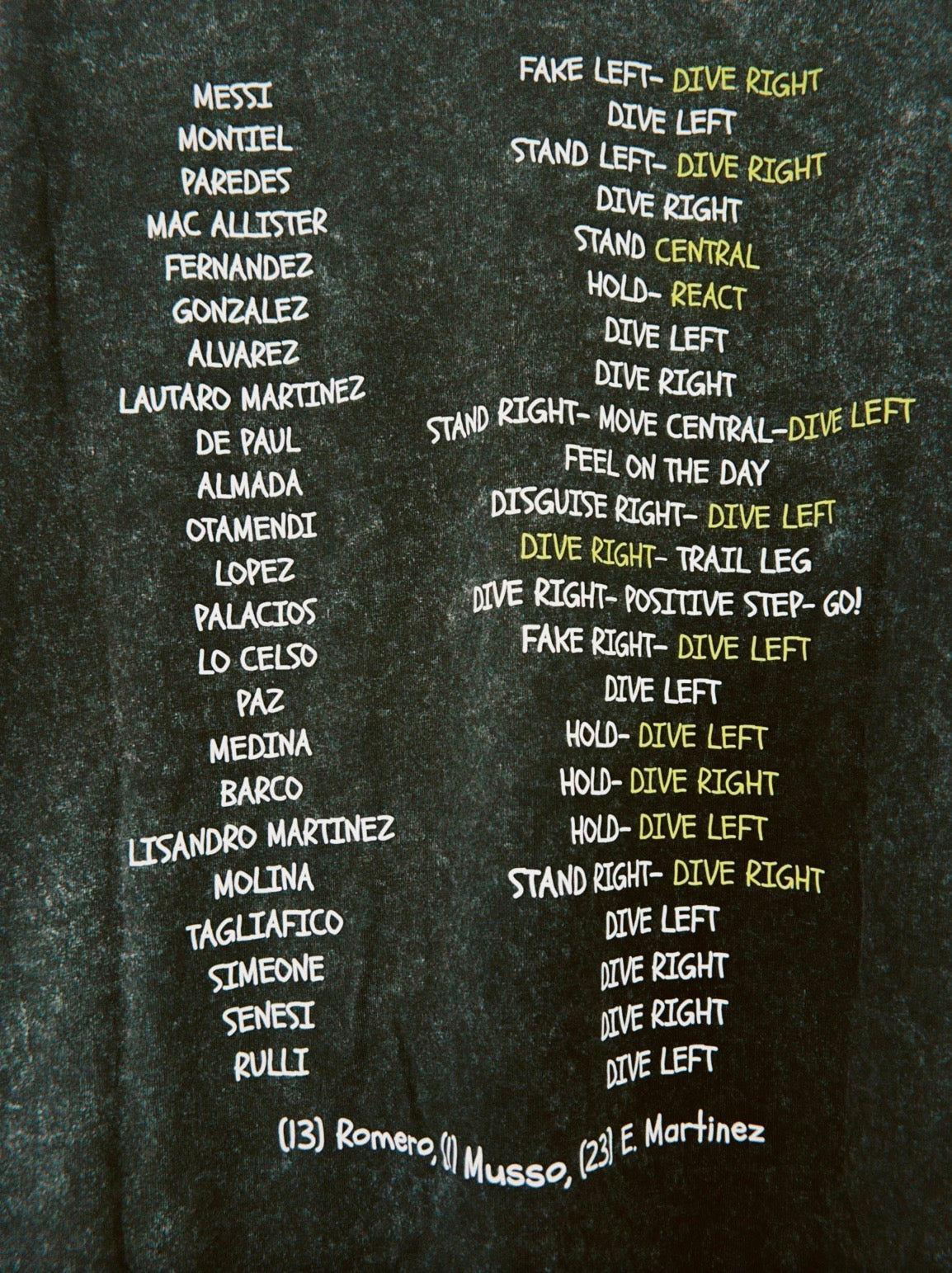 MACHETE PENALTIES T-shirt.