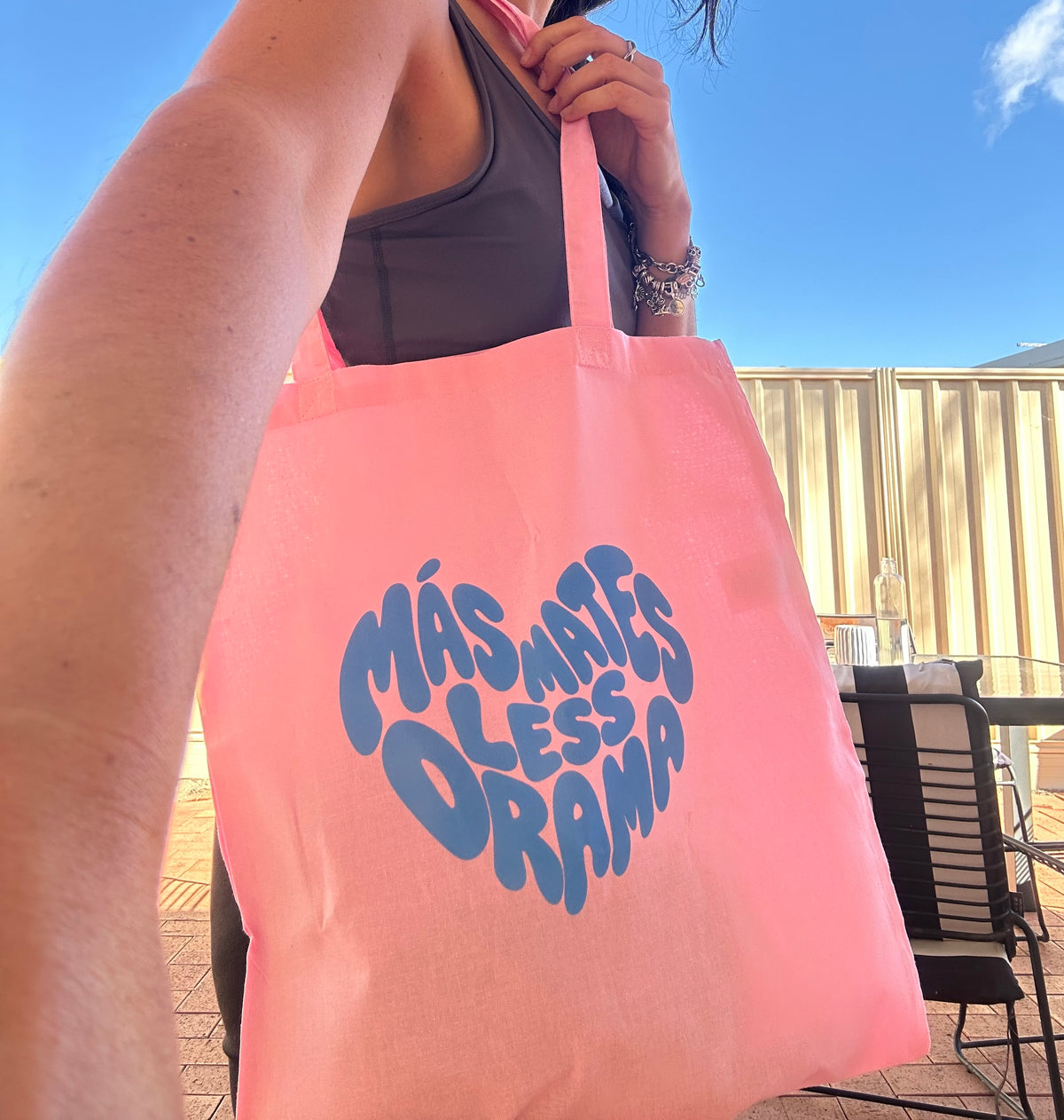 Mas mates less drama- Tote Bag