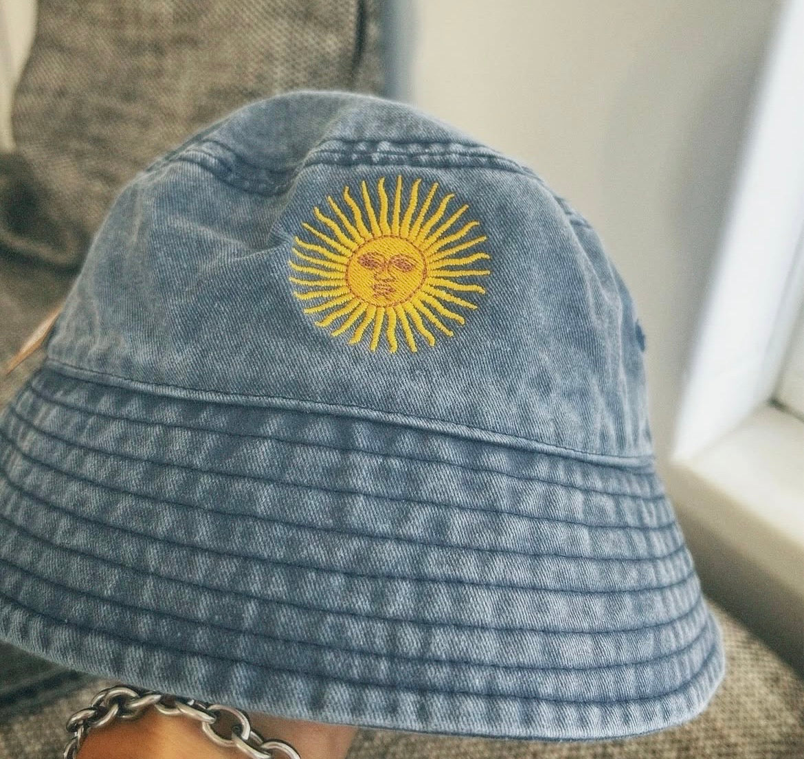 SOL ARGENTINA bucket hat